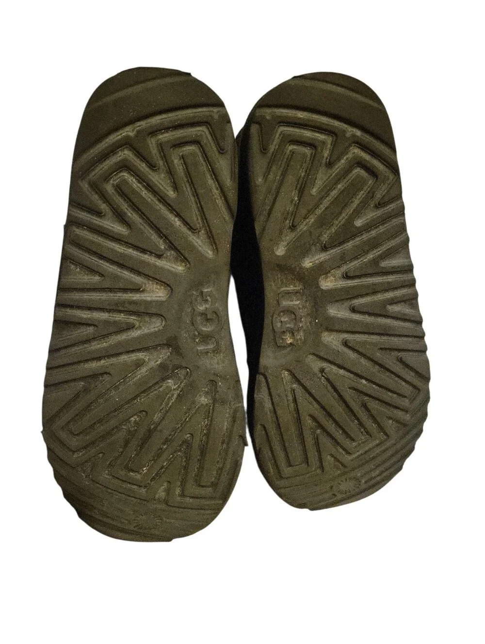 UGG Kids Black All Over Logo Boots